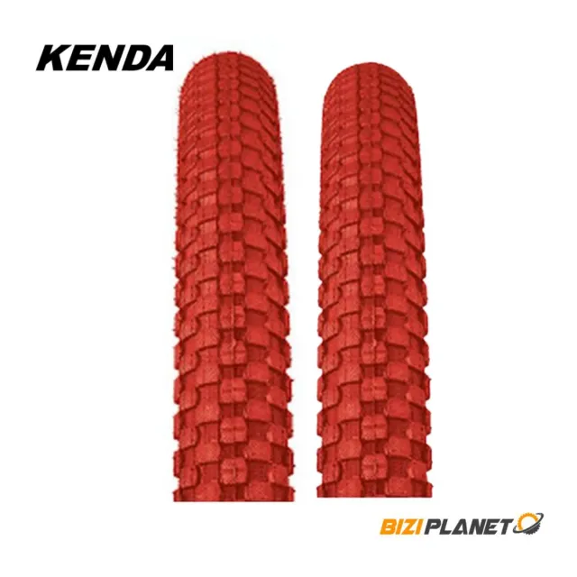 Cubiertas Kenda BMX 20 pulgadas Rojas