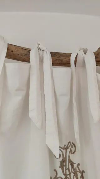 Tenda Cotone Monogramma Francese