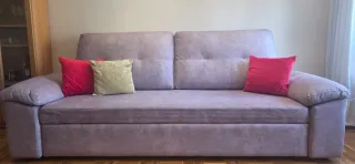 Sofá Cama color visión casi nuevo