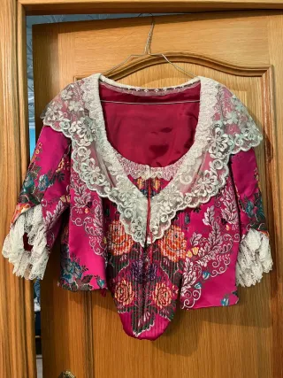 Traje de Fallera Multicolor Talla Adulta