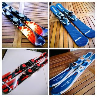 SNOWBLADES. ESQUIS CORTOS. BIG FOOT. FREESTYLE.