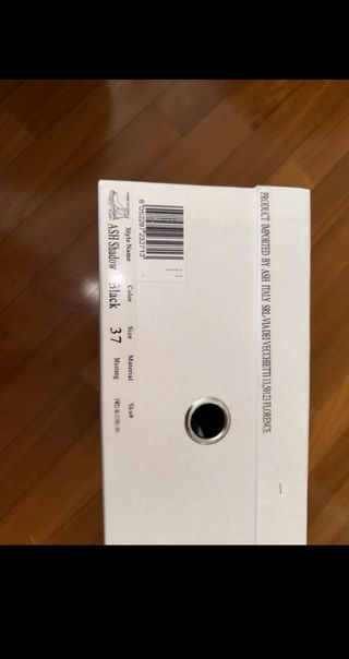 Stivaletti Ash n.37 neri nuovi