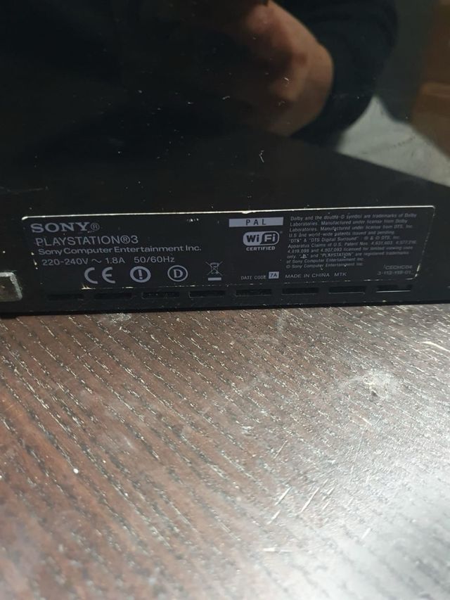 Console PlayStation 3 PS3 Sony Preto