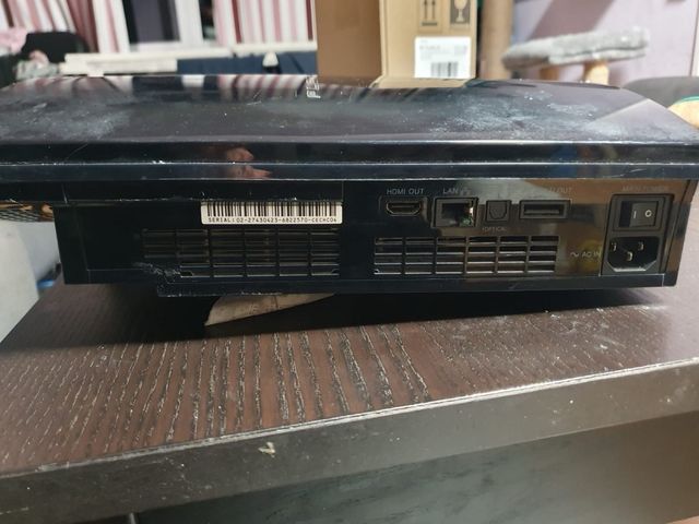 Console PlayStation 3 PS3 Sony Preto