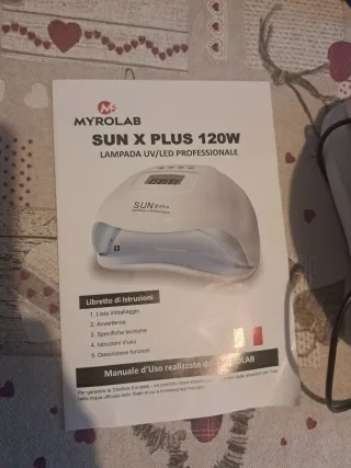 Lampada UV SUN 120W per Unghie