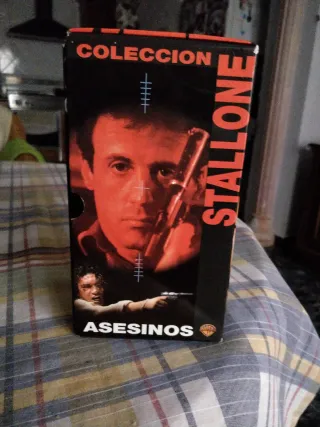 Lote 3 Cintas VHS Stallone: Asesinos, Demolición..