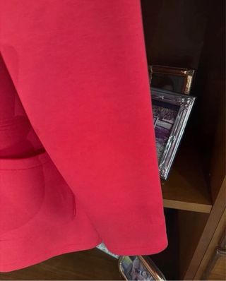 Giaccone donna tipo muta rosso