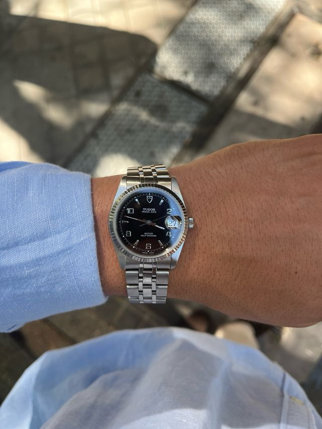 Tudor Prince Date 34 mm Ref. 74034 Automático