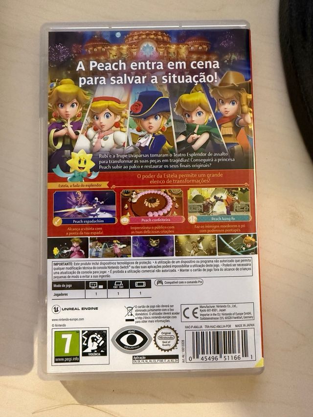 Princess Peach: Showtime! Nintendo Switch