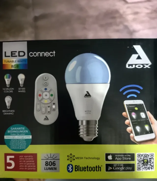 Bombilla LED Eglo Connect RGB Tunable White