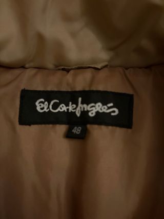 Cazadora Deportiva Corta Mujer Beige