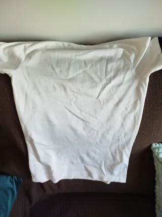 Camiseta Nike blanca y negra mujer