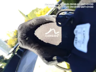 Scarpe Kangol uomo nere