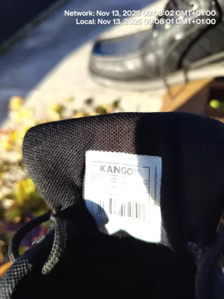 Scarpe Kangol uomo nere