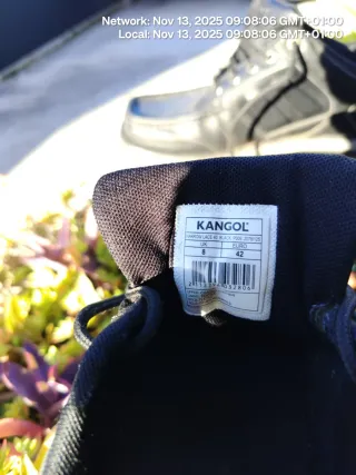 Scarpe Kangol uomo nere