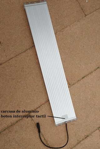 potente pantalla led 60 70 80cm acuario pecera