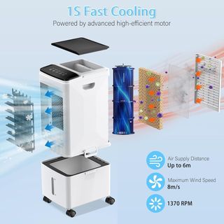 Enfriador de Aire Portátil 9.5L