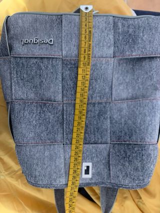 Mochila Desigual efecto vaquero