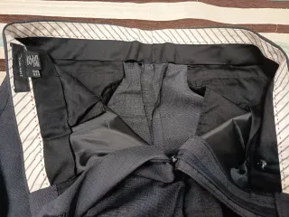 Traje de chaqueta gris azulón hombre XL