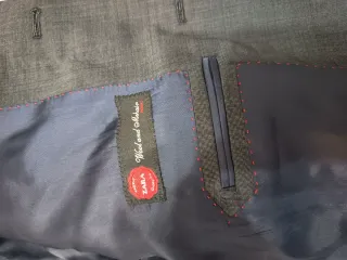Traje de chaqueta gris azulón hombre XL