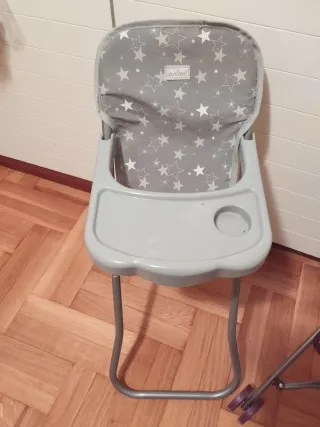 Armario madera Mimittos regalo trona + silleta