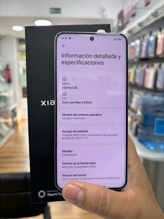 Xiaomi 15 Ultra 512GB Plata/Negro seminuevo
