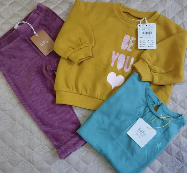 Lote ropa niña 6-9 meses