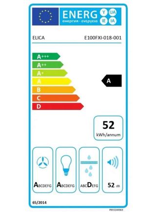 Campana Extractora Elica THIN IX/A/90