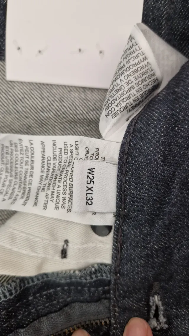 Pantalón ancho Calvin Klein gris