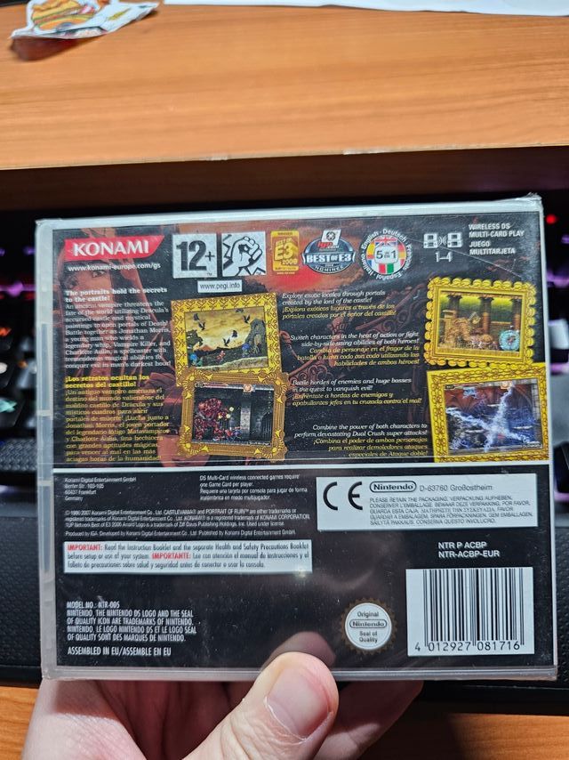 Castlevania Portrait of Ruin NDS Precintado