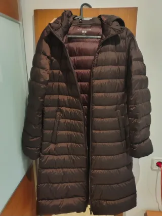 Parka Uniqlo Marrón Mujer