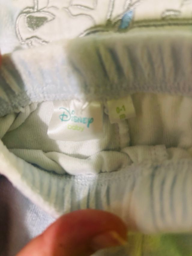 Pijama Disney Recién Nacido Azul Nubes