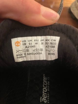 Scarpe Timberland grigie e bianche