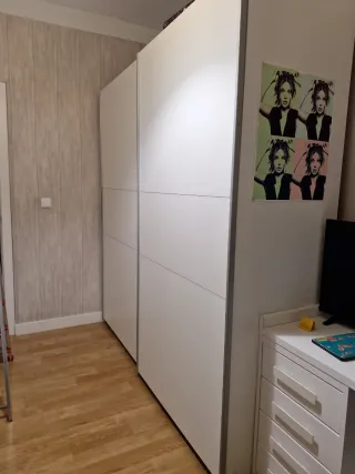 Armadio Briole con porte scorrevoli 215x200x56