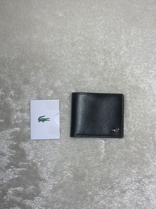 Cartera Lacoste Negra