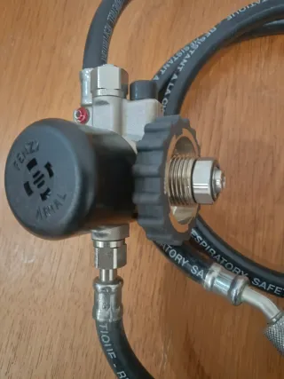 Regulador rescate oxígeno Honeywell