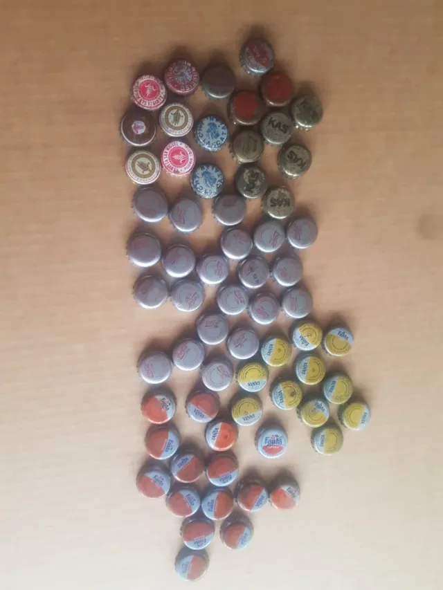 Lote Chapas Refrescos Coca-Cola Fanta Agua