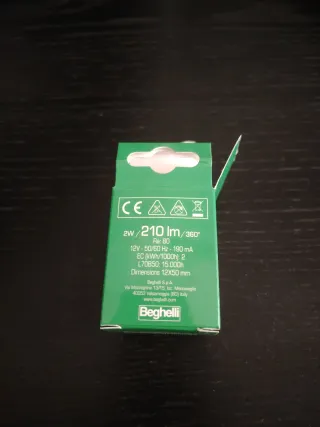 Lampadina LED ECOLED G4 2W Beghelli