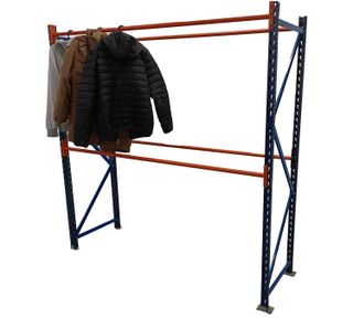 Estantería industrial tipo perchero