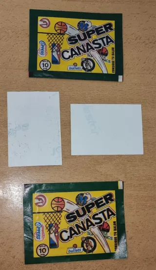 Cromo Michael Jordan Super Canasta años 80