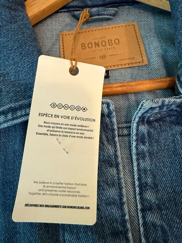 Chaqueta tejana Bonobo Atelier Denim Talla M