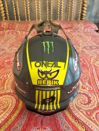 Casco Enduro Oneal Negro y Amarillo