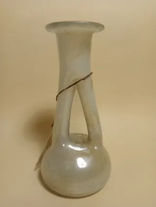 PAOLO ROSSI MURANO VASO VETRO iridescente