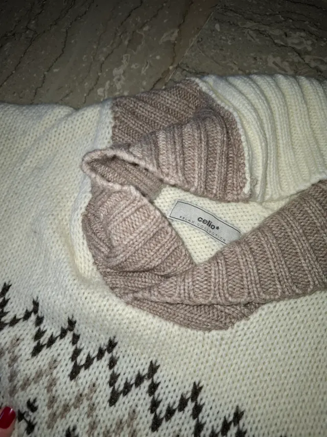 Maglione Celio natalizio con renne