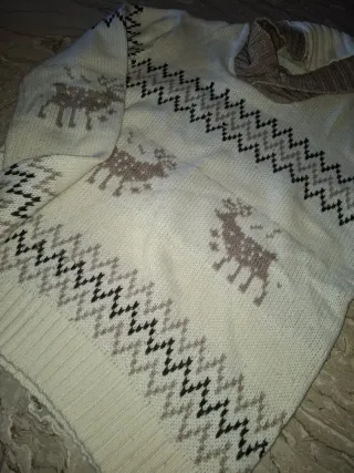 Maglione Celio natalizio con renne