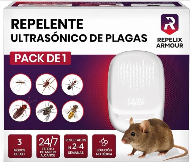 Repelente Ultrasónico de Plagas Pack 1