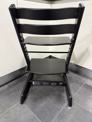 Trona Stokke Tripp Trapp Negra