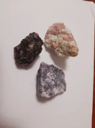 Lote 3 minerales Daniel