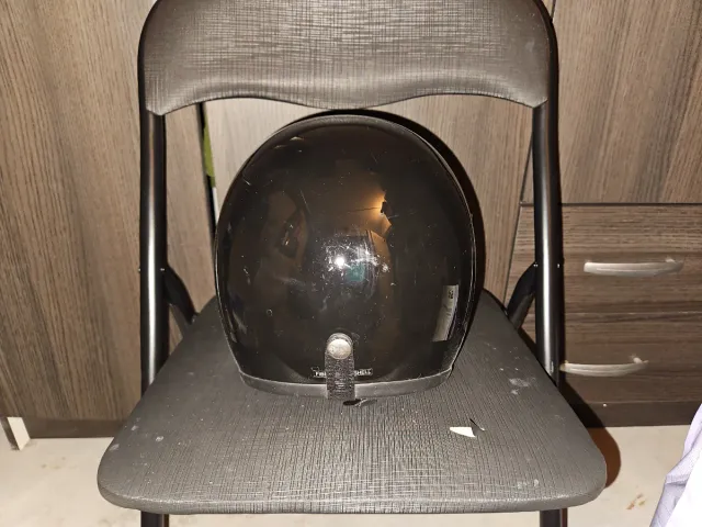 Casco Jet Bandit negro brillo