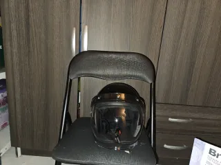 Casco Jet Bandit negro brillo